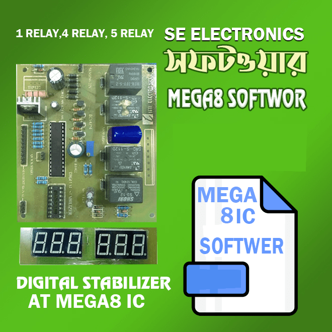 DIGITAL STABILIZER software file 1,4,5 Relay